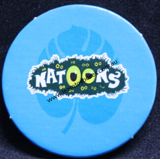 PARTS ONLY - Natoons Adventure Board Game - (1) Light Blue Round Playing Disc Only
