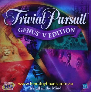 Trivial Pursuit Genus V Edition Board Game