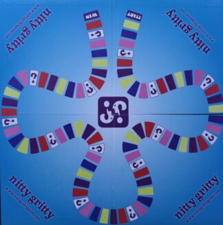 PARTS ONLY - Lets Get Down To The Nitty Gritty Board Game - (1) Game Board Only