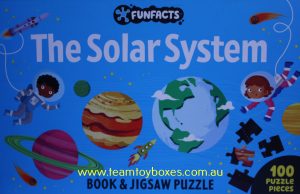 The Solar System Book and Jigsaw Puzzle