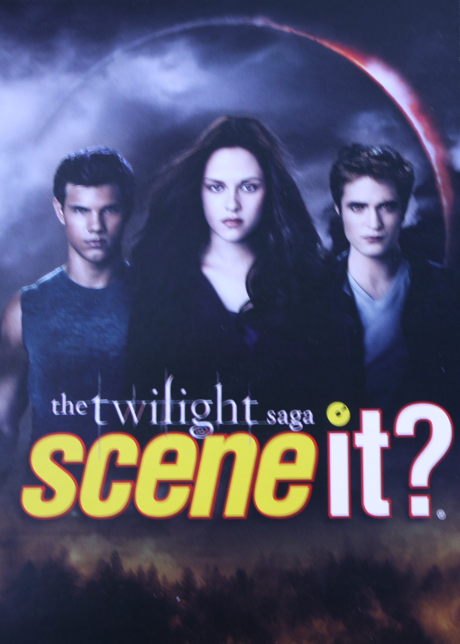 PARTS ONLY - Scene It Deluxe Board Game "The Twilight Saga" Edition - (1) Category Reference Card Only