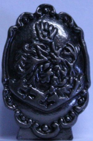 PARTS ONLY - Scene It Deluxe Board Game "The Twilight Saga" Edition - (1) Metal Family Crest Token Only