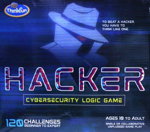 Hacker Cybersecurity Logic Game - Unpunched and Unplayed