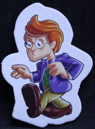 PARTS ONLY - Cluedo Junior The Case Of The Missing Chocolate Cake Board Game - (1) Professor Plum Character Token Only
