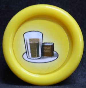 PARTS ONLY - Cluedo Junior The Case Of The Missing Chocolate Cake Board Game - (1) Plastic Stand Only