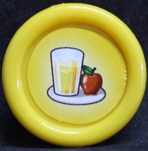 PARTS ONLY - Cluedo Junior The Case Of The Missing Chocolate Cake Board Game - (1) Plastic Stand Only