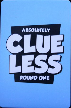 PARTS ONLY - Absolutely Clueless Party Game - (1) Pack of 35 Round One Cards Only