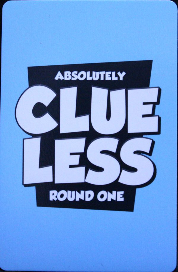 PARTS ONLY - Absolutely Clueless Party Game - (1) Pack of 35 Round One Cards Only