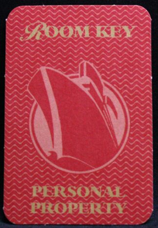 PARTS ONLY - Titanic The Board Game - (1) Red Room Key Personal Property Card Only