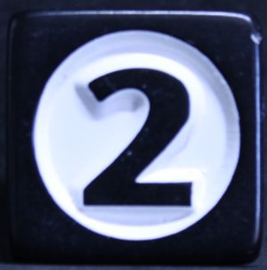 PARTS ONLY - Scene It Deluxe Board Game "The Twilight Saga" Edition - (1) Category Die Only