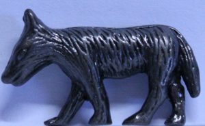 PARTS ONLY - Scene It Deluxe Board Game "The Twilight Saga" Edition - (1) Metal Wolf Token Only