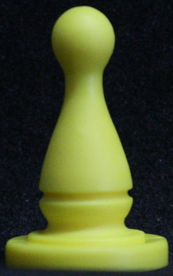 PARTS ONLY - Titanic The Board Game - (1) Yellow Playing Piece Only