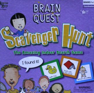 Brain Quest Scavenger Hunt Board Game