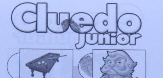 PARTS ONLY - Cluedo Junior The Case Of The Missing Chocolate Cake Board Game - (1) Double-sided Detective Notepad Single Sheet Only