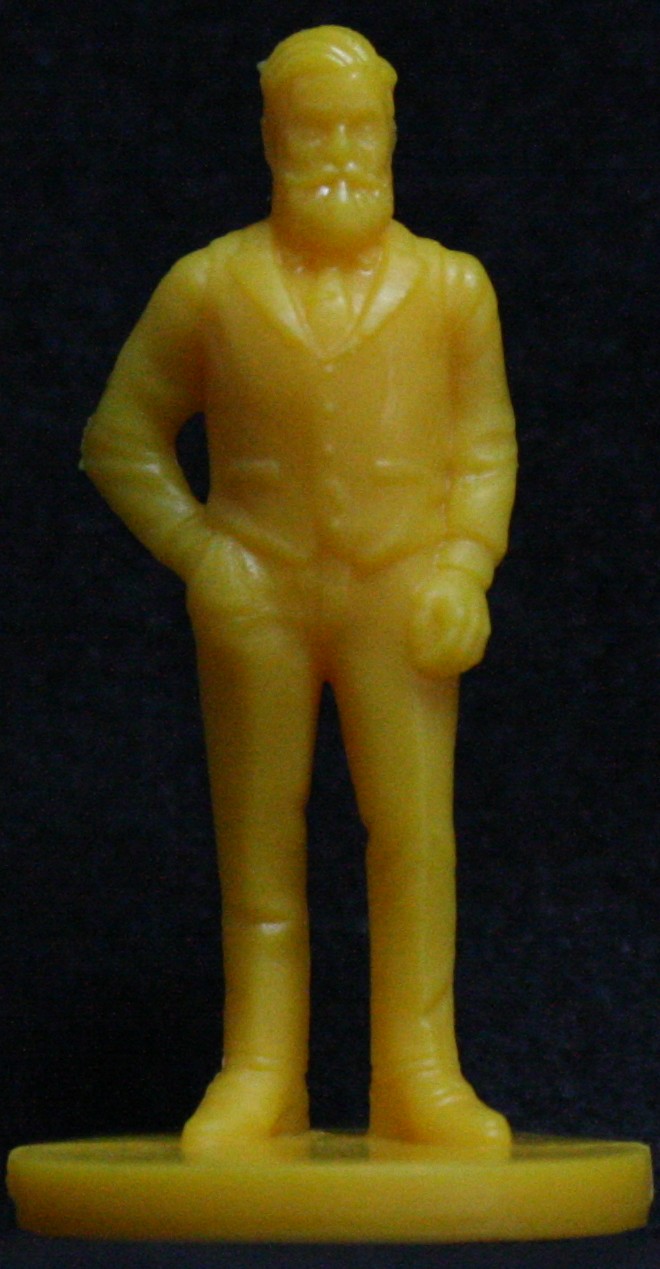 PARTS ONLY - Cluedo 2023 Edition Board Game - (1) Colonel Mustard Character Piece Only