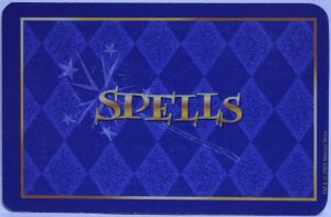 PARTS ONLY - Harry Potter and the Philosopher's Stone Trivia Game - (50) Spells Cards Only