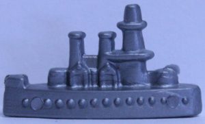 PARTS ONLY - MONOPOLY PLASTIC TOKEN - (1) Ship Token Only