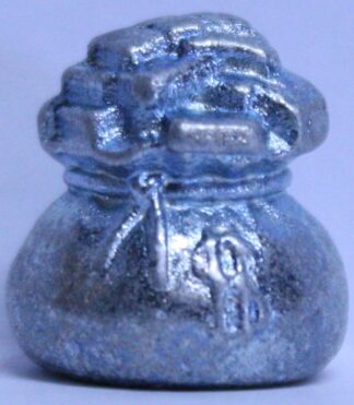 PARTS ONLY - MONOPOLY METAL TOKEN - (1) Money Bag Token Only