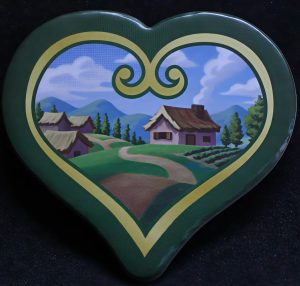 PARTS ONLY - Disney Mickey and the Beanstalk Board Game - (1) Heart Token Only