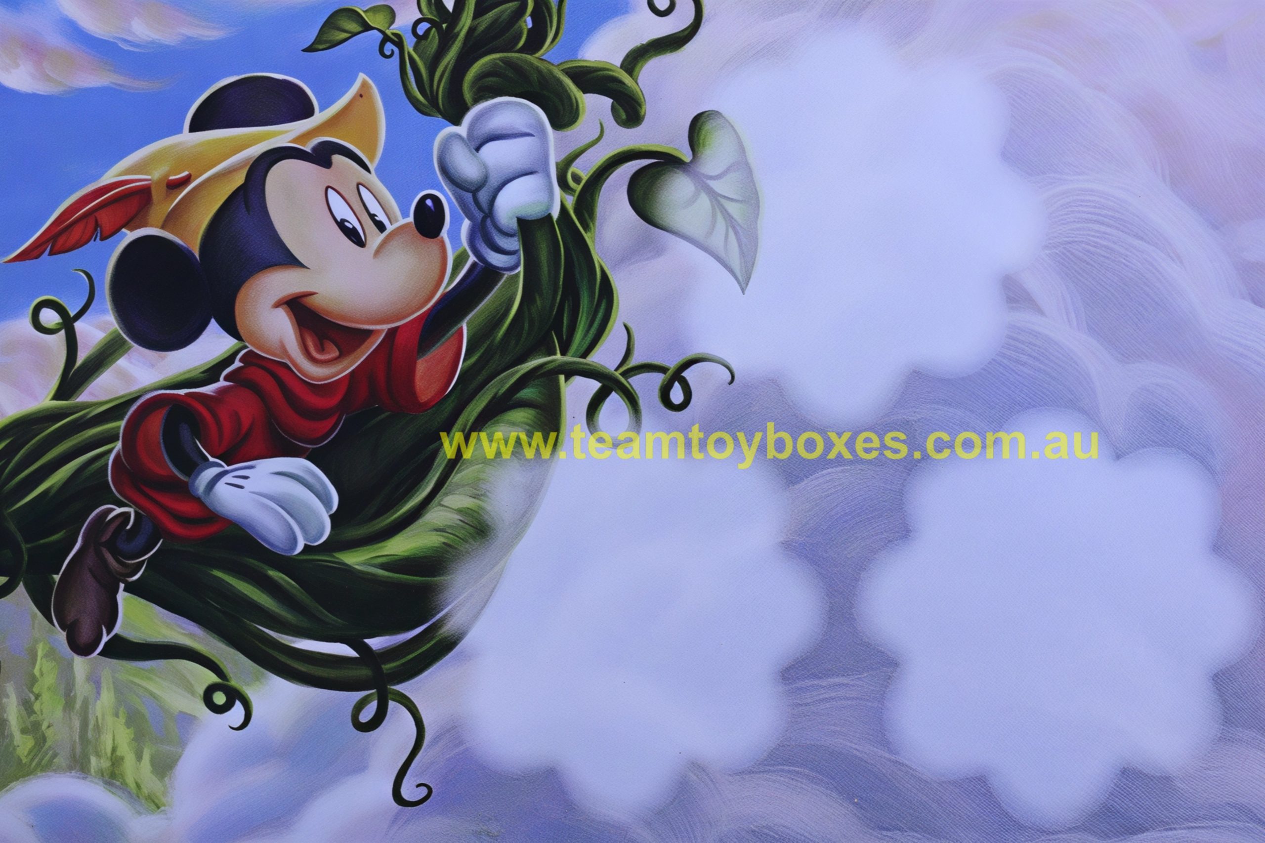 PARTS ONLY - Disney Mickey and the Beanstalk Board Game - (1) Mickey Mouse Character Mat Only