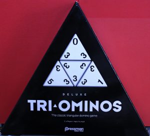 Deluxe Tri-Ominos Triangular Domino Game - Pre Owned