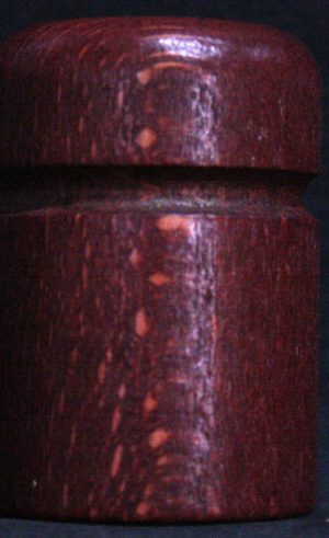 PARTS ONLY - Quarto Strategy Game - (1) Dark Wooden Piece Only