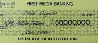 PARTS ONLY - Media Magnate Board Game - (1) Pack of 10 $50 Million Dollars Money Only