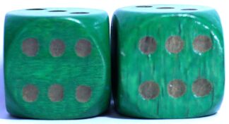 PARTS ONLY - Media Magnate Board Game - (2) Dice Only
