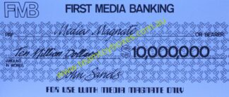 PARTS ONLY - Media Magnate Board Game - (1) Pack of 10 $10 Million Dollars Money Only