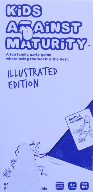 Kids Against Maturity Illustrated Edition Trivia Game - Pre Owned