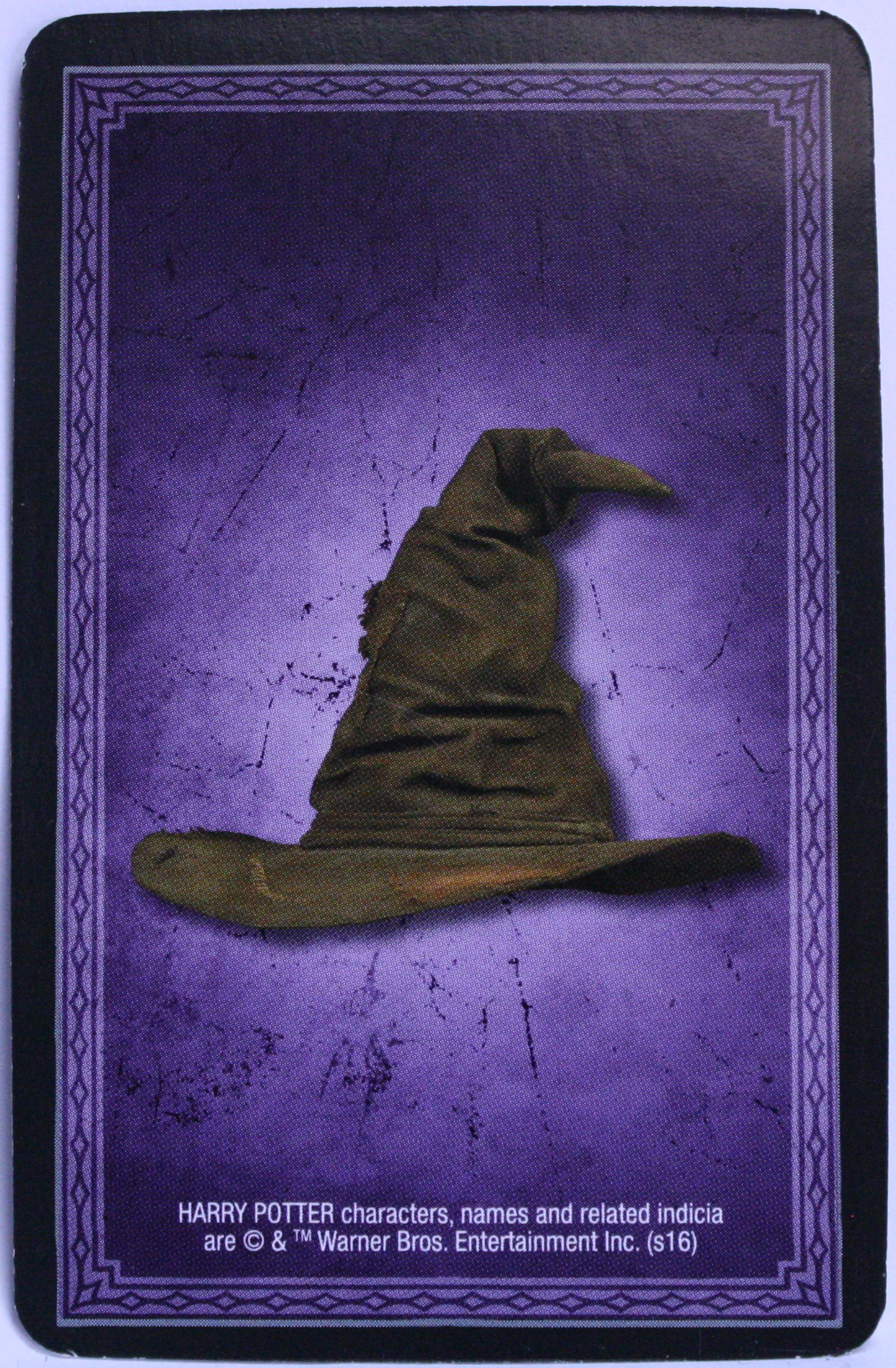 PARTS ONLY - Scrabble Board Game Harry Potter Edition - (1) Ravenclaw House Card Only