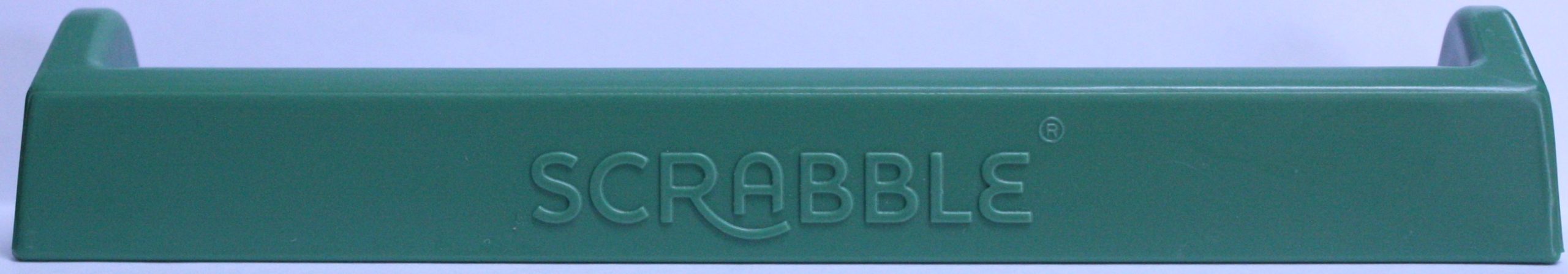 PARTS ONLY - Scrabble Board Game Harry Potter Edition - (1) Plastic Green Tile Rack Only