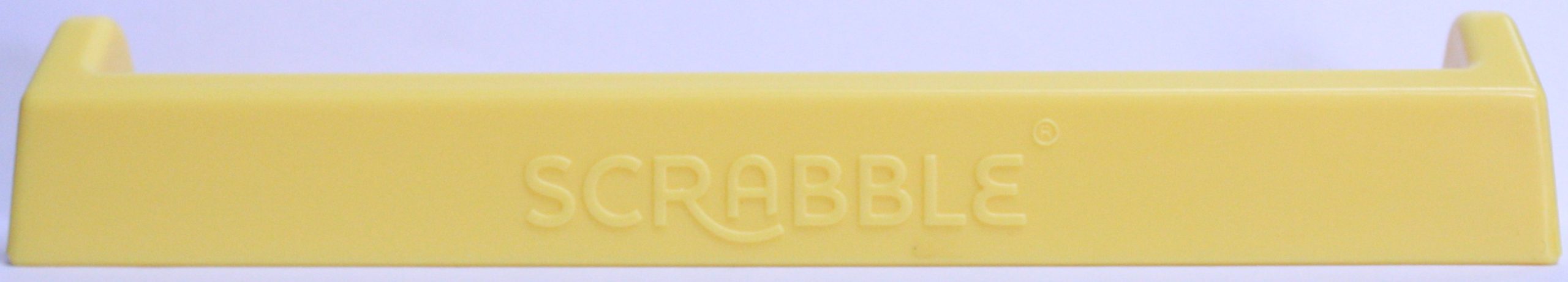 PARTS ONLY - Scrabble Board Game Harry Potter Edition - (1) Plastic Yellow Tile Rack Only