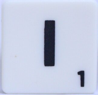 PARTS ONLY - Scrabble Board Game Harry Potter Edition - (1) Letter I Tile Only
