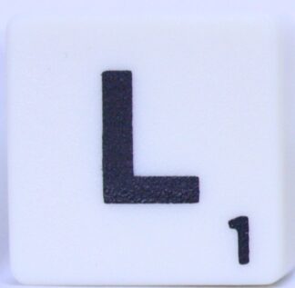 PARTS ONLY - Scrabble Board Game Harry Potter Edition - (1) Letter L Tile Only