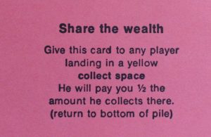 PARTS ONLY - The Game of Life Board Game 1976 Version - (1) Pack of 10 Share The Wealth Cards Only