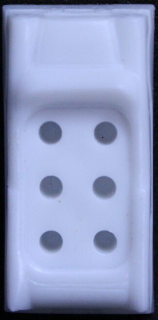 PARTS ONLY - The Game of Life Board Game 1976 Version - (1) White Car Only
