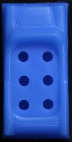 PARTS ONLY - The Game of Life Board Game 1976 Version - (1) Blue Car Only