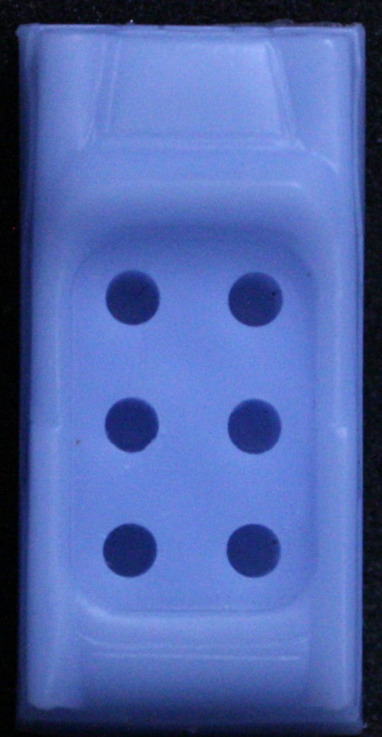 PARTS ONLY - The Game of Life Board Game 1976 Version - (1) Light Blue Car Only