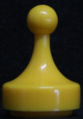 PARTS ONLY - Cluedo Board Game 1999 Version - (1) Yellow Token Only