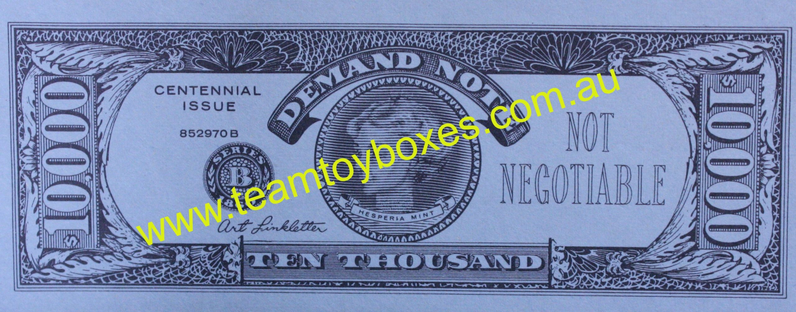 PARTS ONLY - The Game of Life Board Game 1976 Version - (1) Pack of 10 $10,000 Only