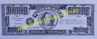 PARTS ONLY - The Game of Life Board Game 1976 Version - (1) Pack of 10 $100K Only