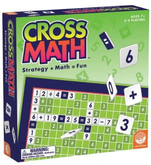 Cross Math Board Game - New