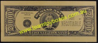 PARTS ONLY - The Game of Life Board Game 1976 Version - (1) Pack of 10 $20,000 Only