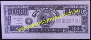 PARTS ONLY - The Game of Life Board Game 1976 Version - (1) Pack of 10 $1,000 Only