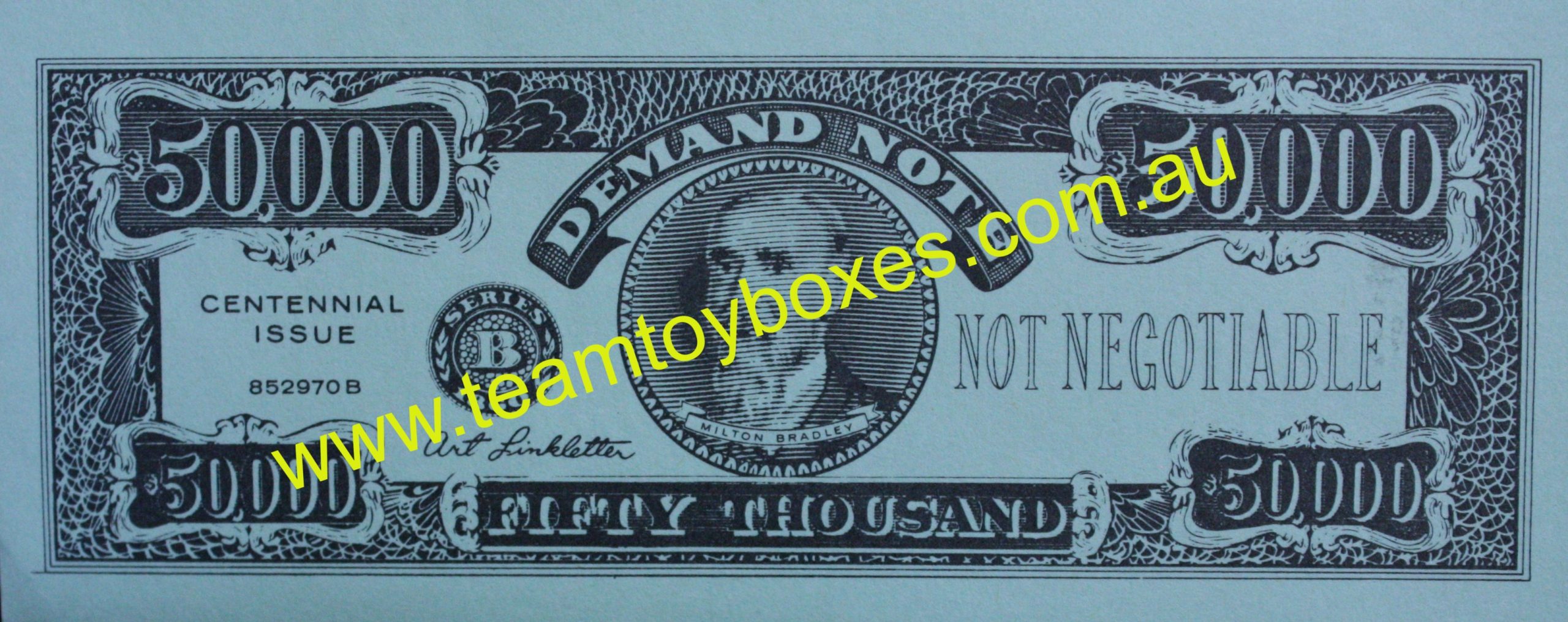 PARTS ONLY - The Game of Life Board Game 1976 Version - (1) Pack of 10 $50K Only