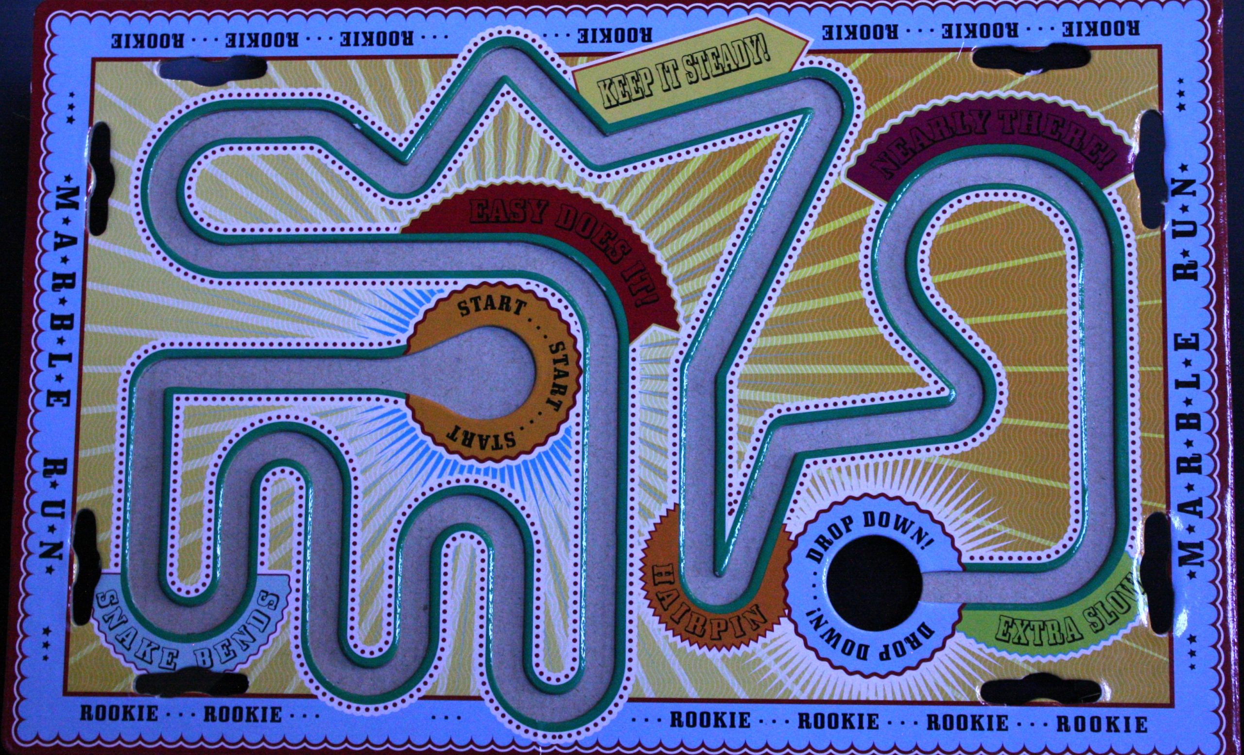 PARTS ONLY - Professor Murphy's Emporium of Entertainment Marble Mania - (1) Rookie Board Only