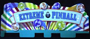 PARTS ONLY - Professor Murphy's Emporium of Entertainment Marble Mania - (1) Extreme Pinball Back Board Only