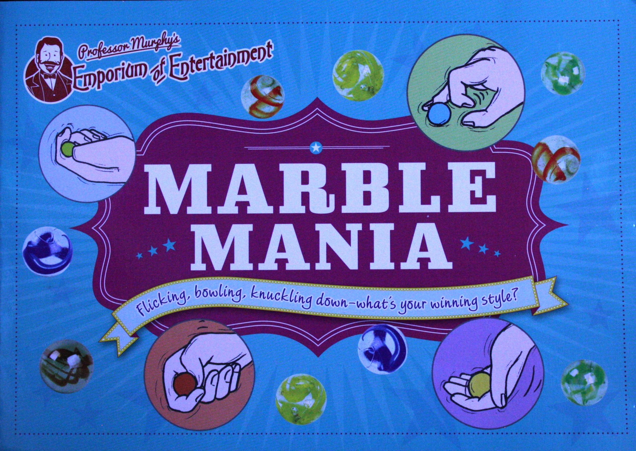 PARTS ONLY - Professor Murphy's Emporium of Entertainment Marble Mania - (1) 16-page Marble Mania illustrated game book Only