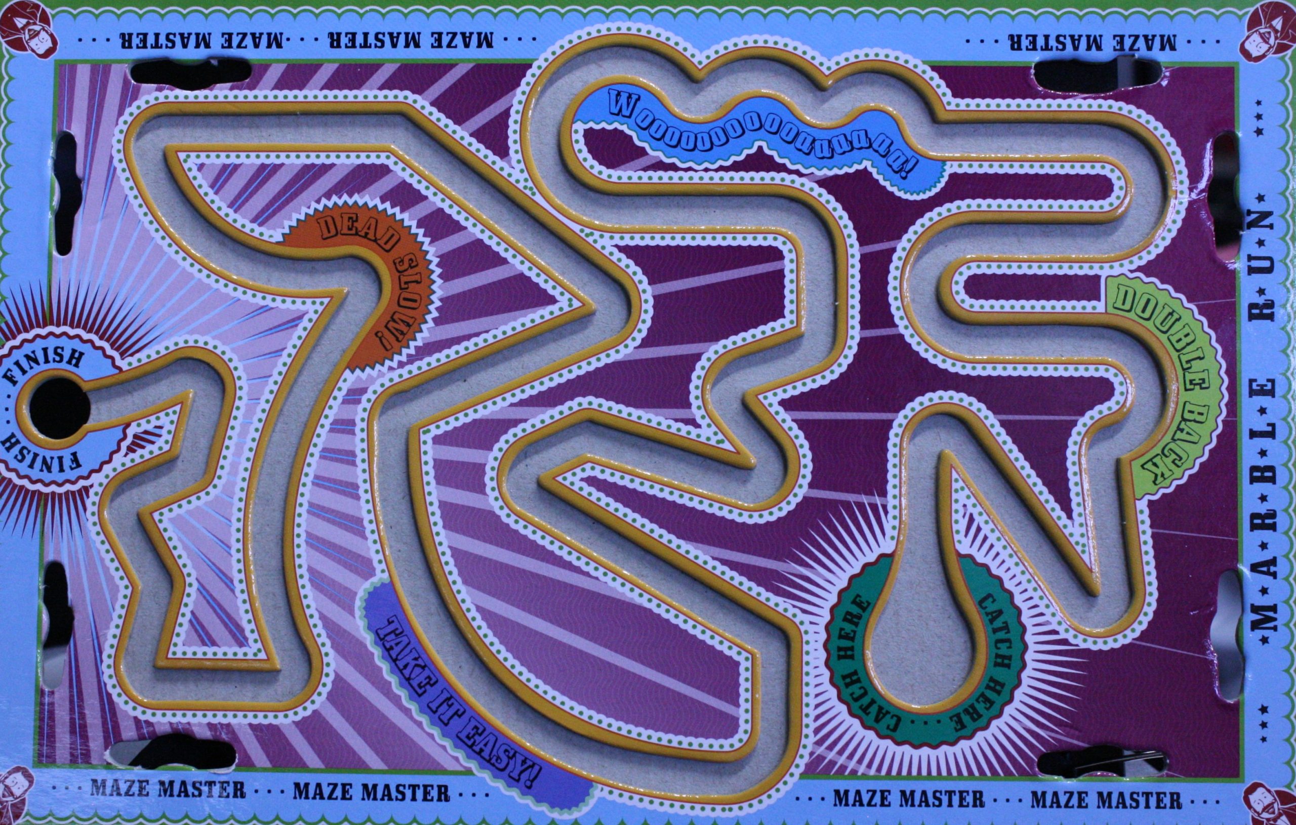 PARTS ONLY - Professor Murphy's Emporium of Entertainment Marble Mania - (1) Monster Maze Play Board Only